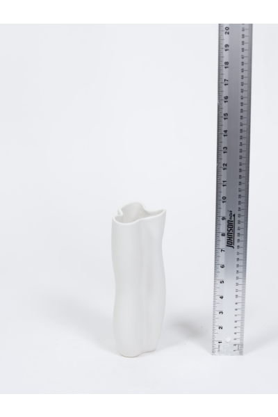 Organic White Vase
